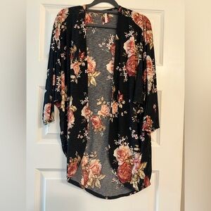 Floral Kimono Cardigan